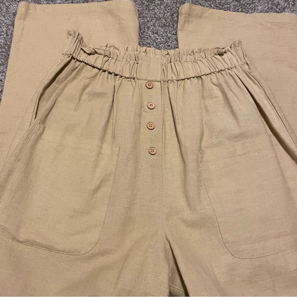 Emerson Fry Mama’s Easy Pants Organic Natural Dyes XS boho lagenlook casual - Picture 3 of 5